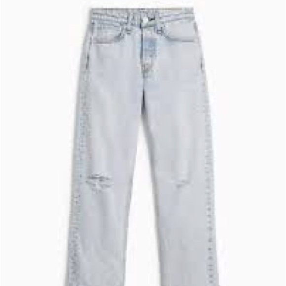 Rag & Bone Ankle Cigarette Bleached Jeans in Dean (J1) - Picture 2 of 8